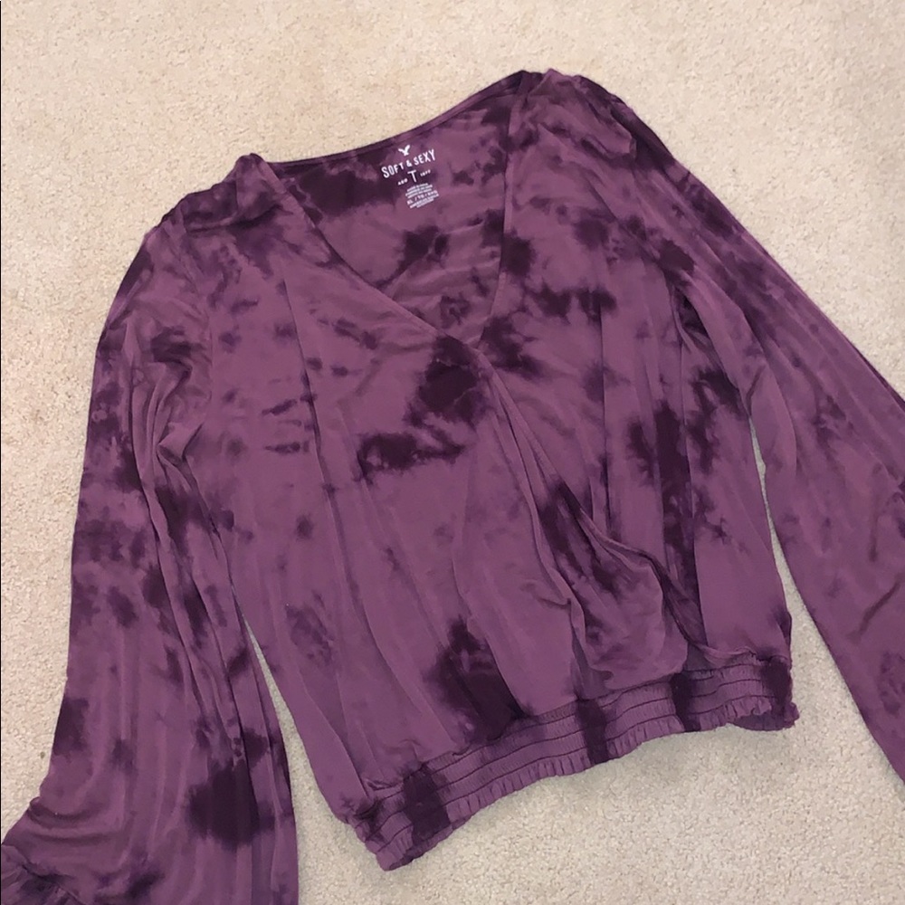 American Eagle Bell Sleeve Top XL